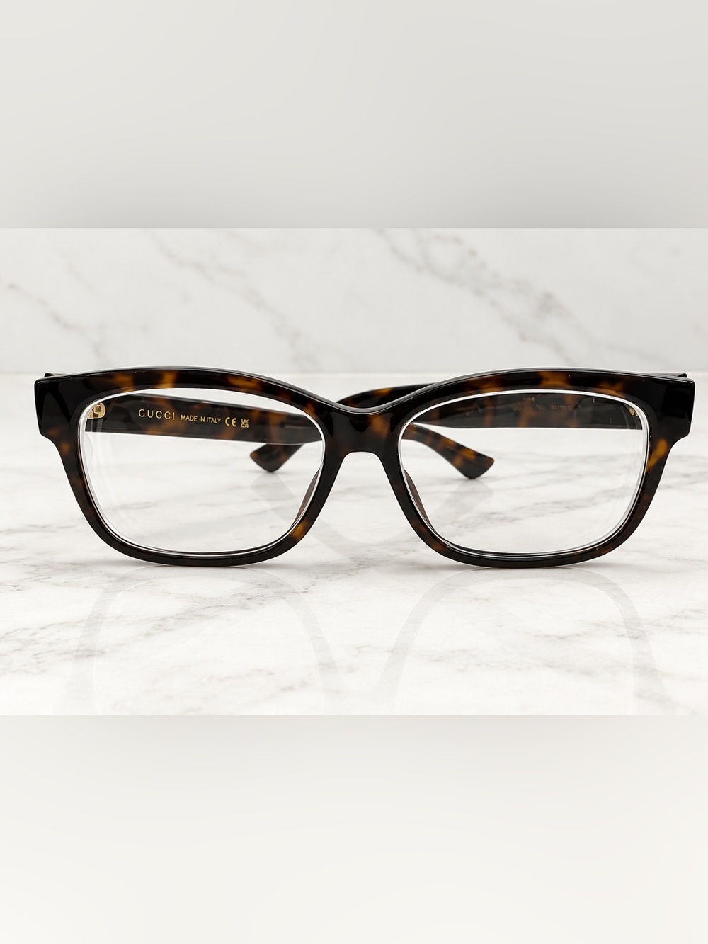 Gucci Tortoiseshell Women's Glasses - tortoiseshell/havana